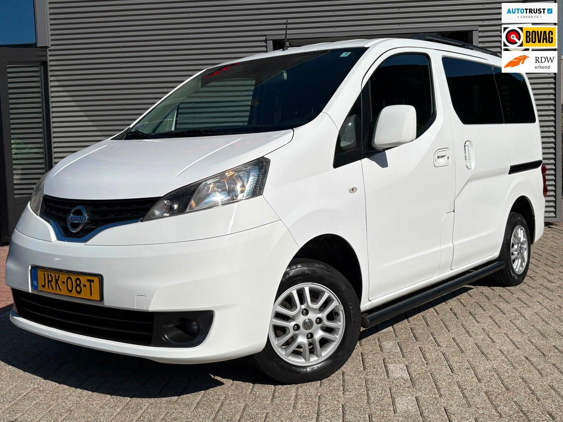 Nissan Evalia 1.6 Visia 7-PERSOONS BENZINE, Auto's, Voorwielaandrijving, Euro 5, Stof, Gebruikt