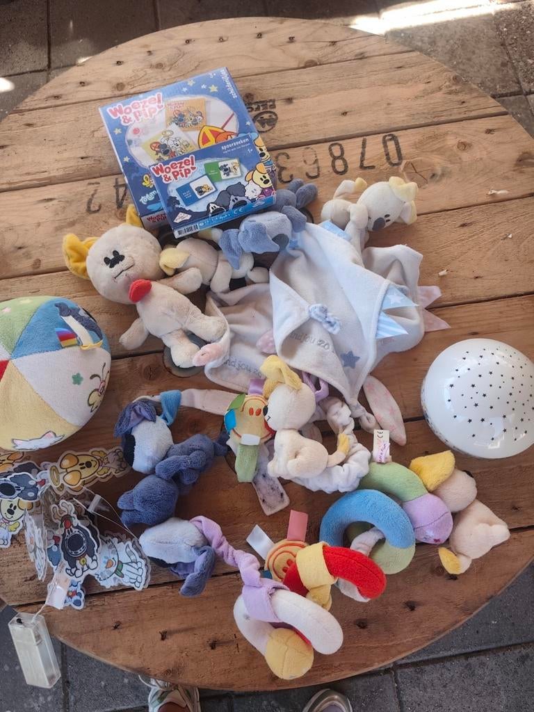 Grote set baby- en kinderspeelgoed (Woezel & Pip), Kinderen en Baby's, Speelgoed | Babyspeelgoed, Ophalen, Gebruikt, Overige typen