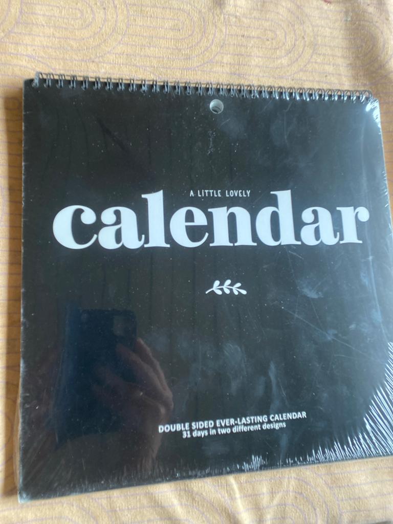 Kalender nieuw, Ophalen of Verzenden, Maandkalender, Nieuw