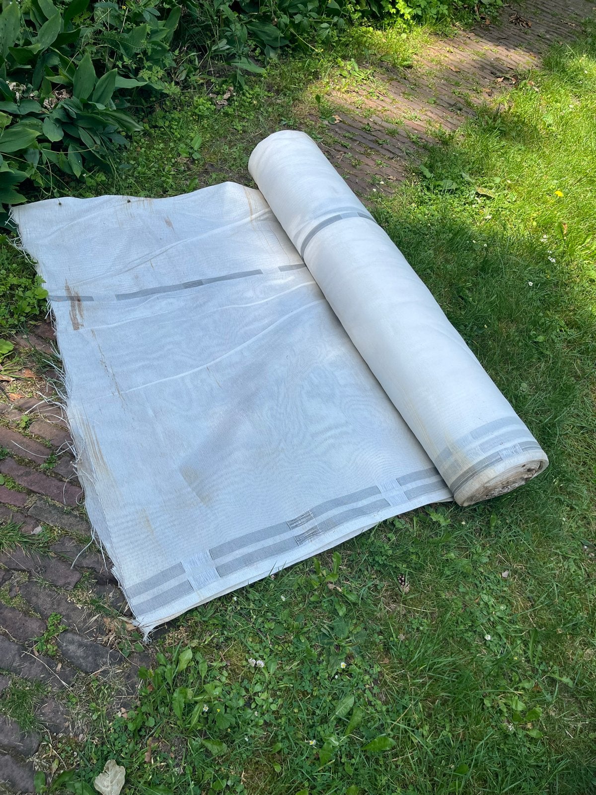 Steigernet 2,5 x 45/50 mtr, Doe-het-zelf en Verbouw, Steigers, Nieuw, Overige typen, 2 tot 5 meter, Ophalen