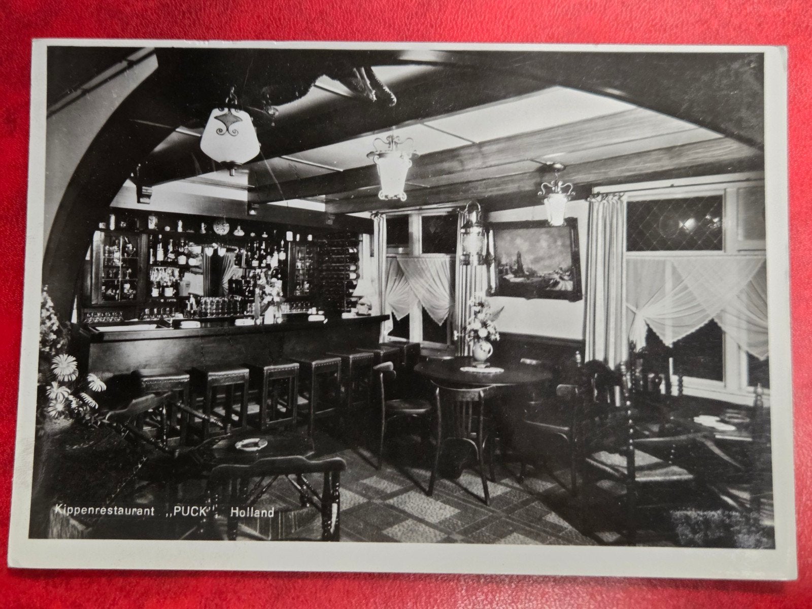 Abbenes bij Lisse Kippenrestaurant Puck, Ophalen of Verzenden, 1960 tot 1980