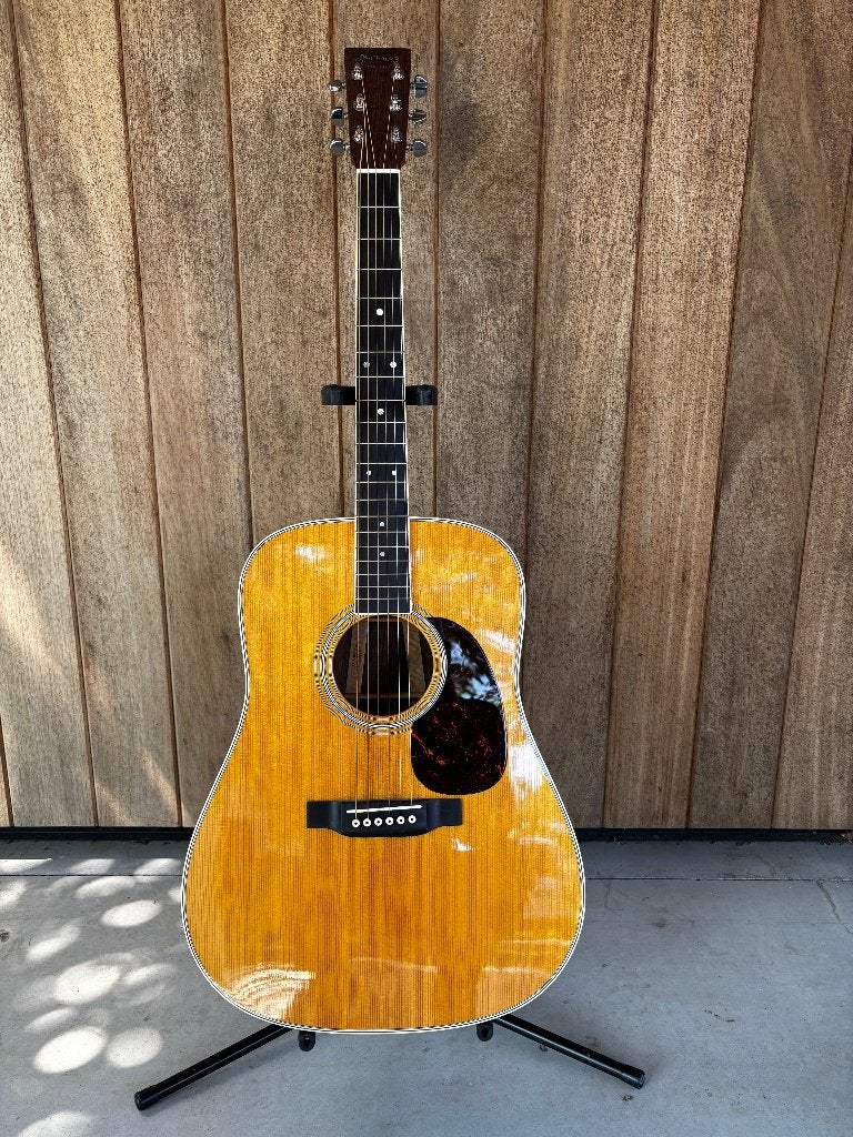 Martin D35 reimagined met K&K Pure mini Pickup, Ophalen, Zo goed als nieuw, Western- of Steelstringgitaar, Met koffer