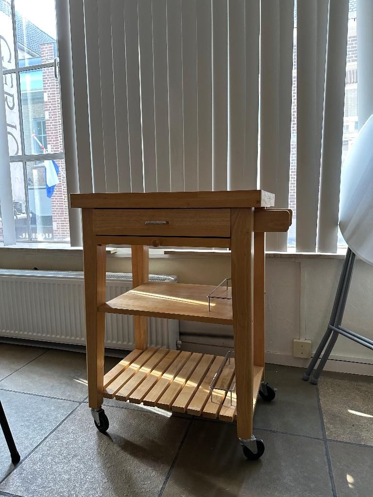 Keuken trolley, Huis en Inrichting, Keuken | Keukenelementen, Ophalen, Gebruikt, Overige kleuren, 50 tot 100 cm