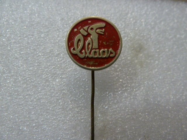 Vintage Claas Speldje / Pin - Landbouw Merk, Ophalen of Verzenden, Gebruikt, Merk, Speldje of Pin