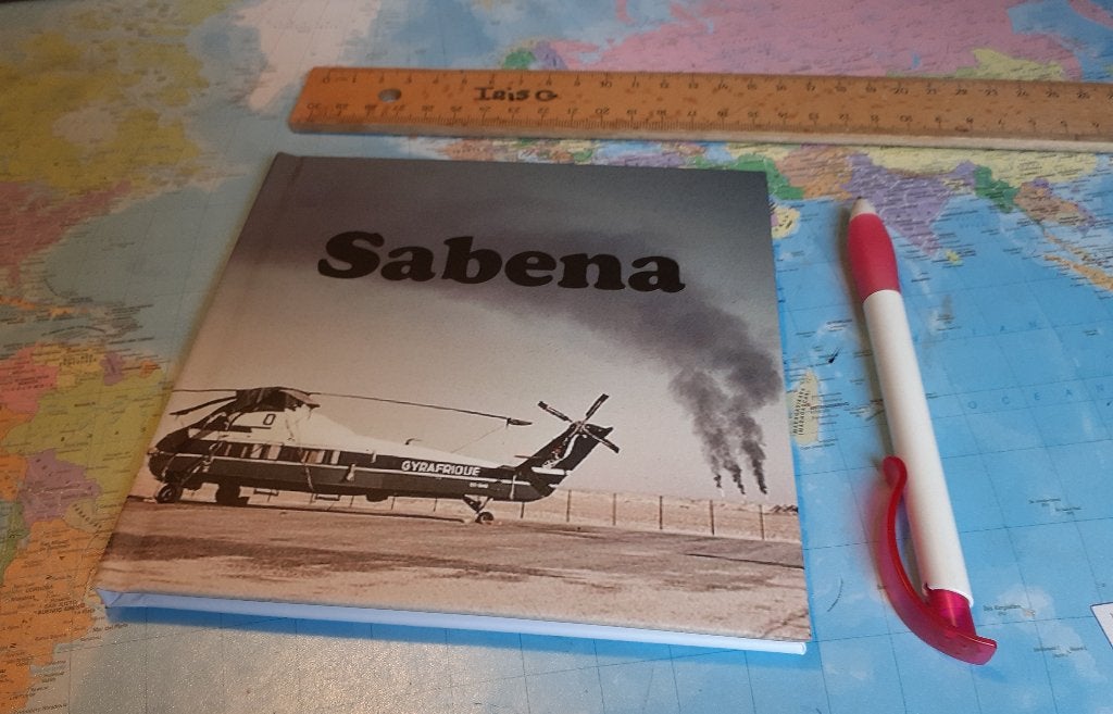 Sabena Helicopters Foto-album  Zelf gemaakt 15x15 cm, Verzenden, Nieuw, Kaart, Foto of Prent