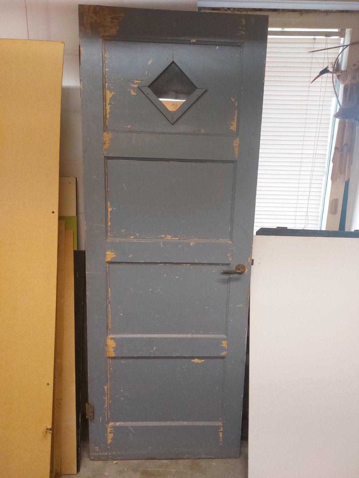 oude paneeldeur, Ophalen, Gebruikt, Minder dan 80 cm, Binnendeur