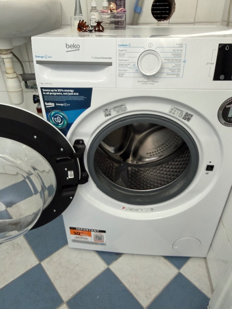 Te koop: mijn bijna nieuwe wasmachine!, Ophalen, 1200 tot 1600 toeren, Gebruikt, Energieklasse A of zuiniger