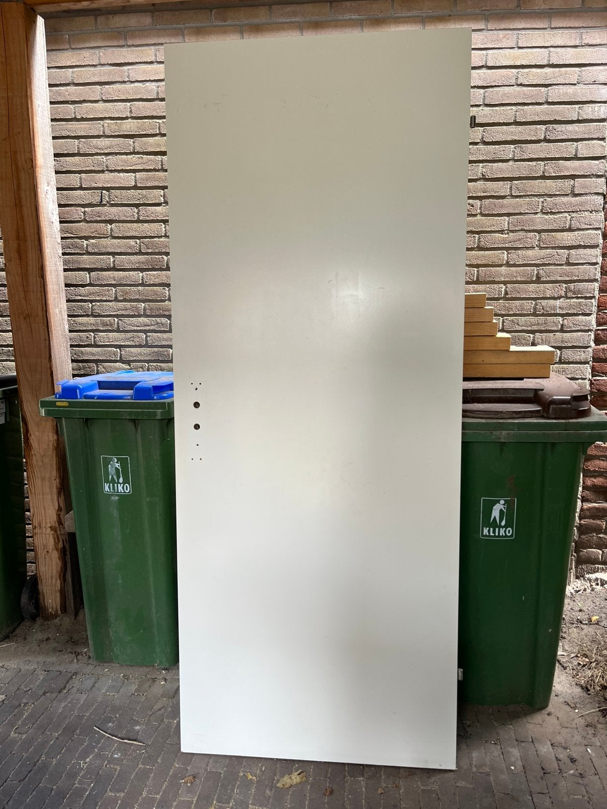 Binnendeur opdek, Doe-het-zelf en Verbouw, Deuren en Horren, Ophalen, Zo goed als nieuw, Binnendeur, 200 tot 215 cm