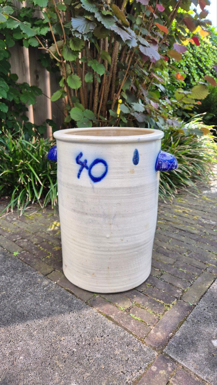 Grote antieke Keulse pot - 40 liter, Ophalen
