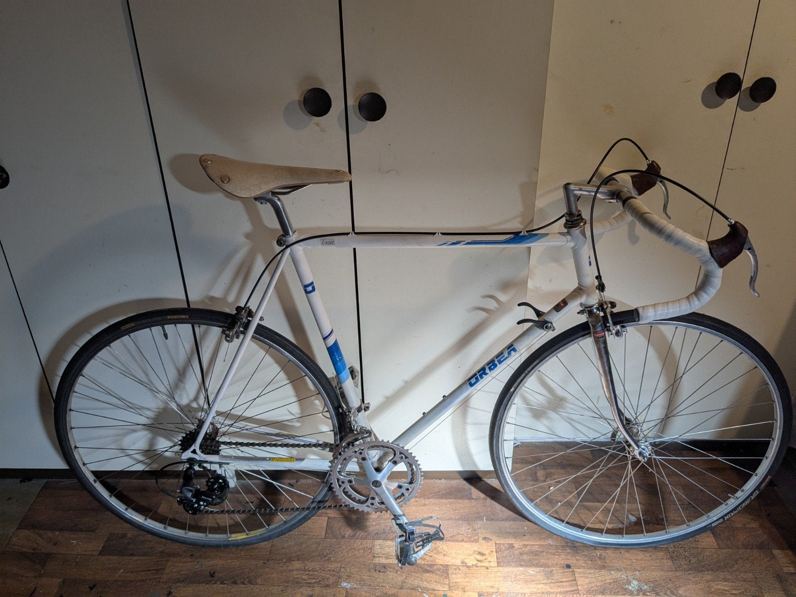Orbea Racefiets frame maat 59 cm, Fietsen en Brommers, 28 inch, 10 tot 15 versnellingen, Velgrem, Zo goed als nieuw