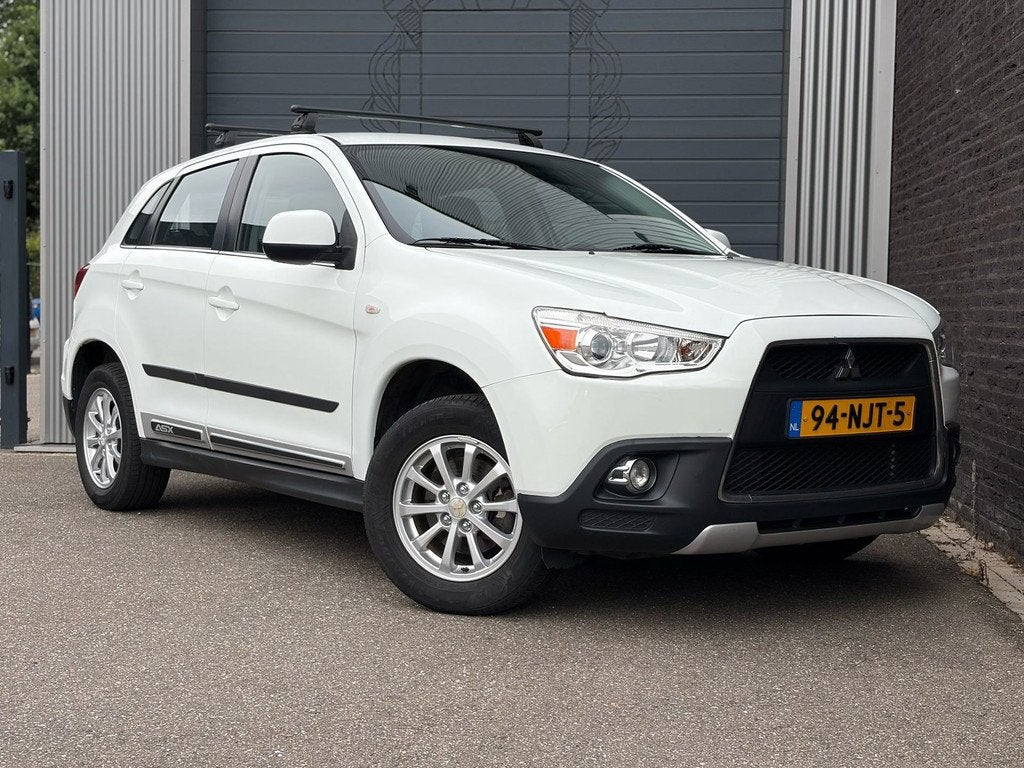 Mitsubishi ASX 1.6 Intro Edition ClearTec Airco|Cruise|Nap, Auto's, Mitsubishi, Voorwielaandrijving, Euro 5, Gebruikt, Zwart