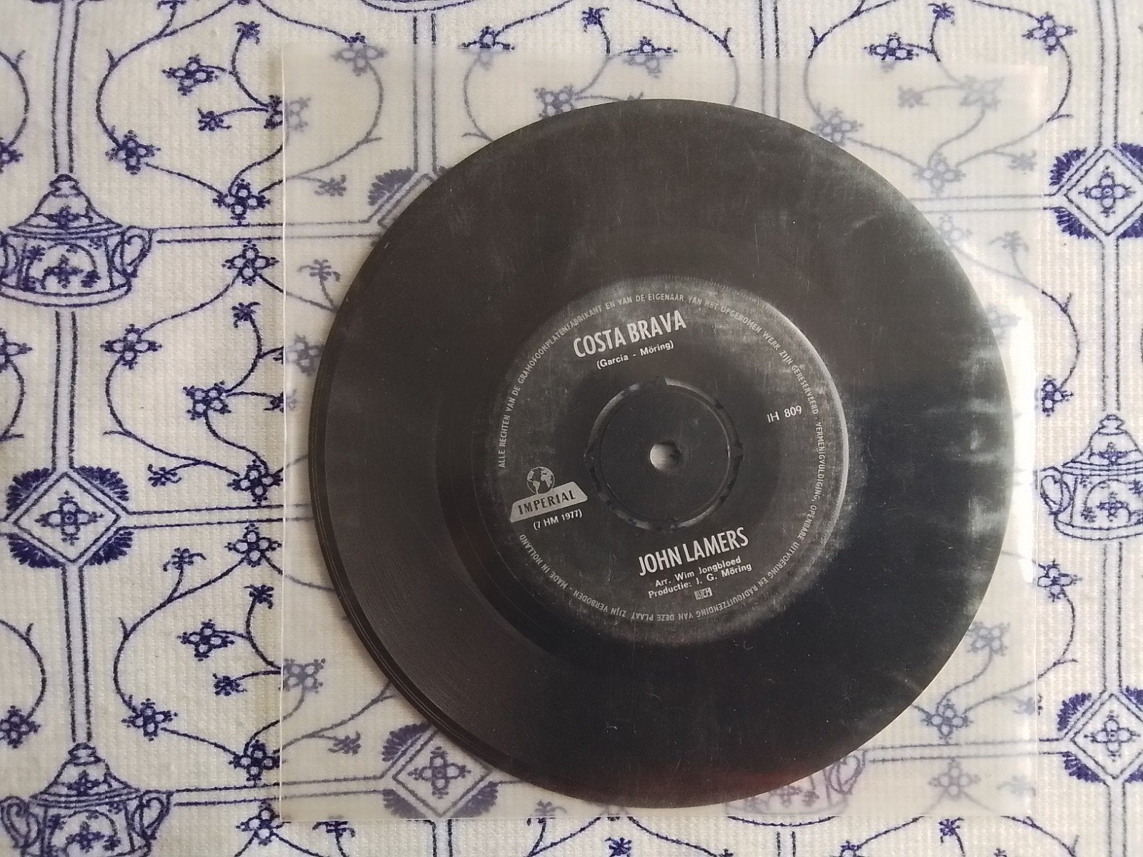 John lamers             Costa brava, Ophalen of Verzenden, Zo goed als nieuw, 7 inch, Nederlandstalig