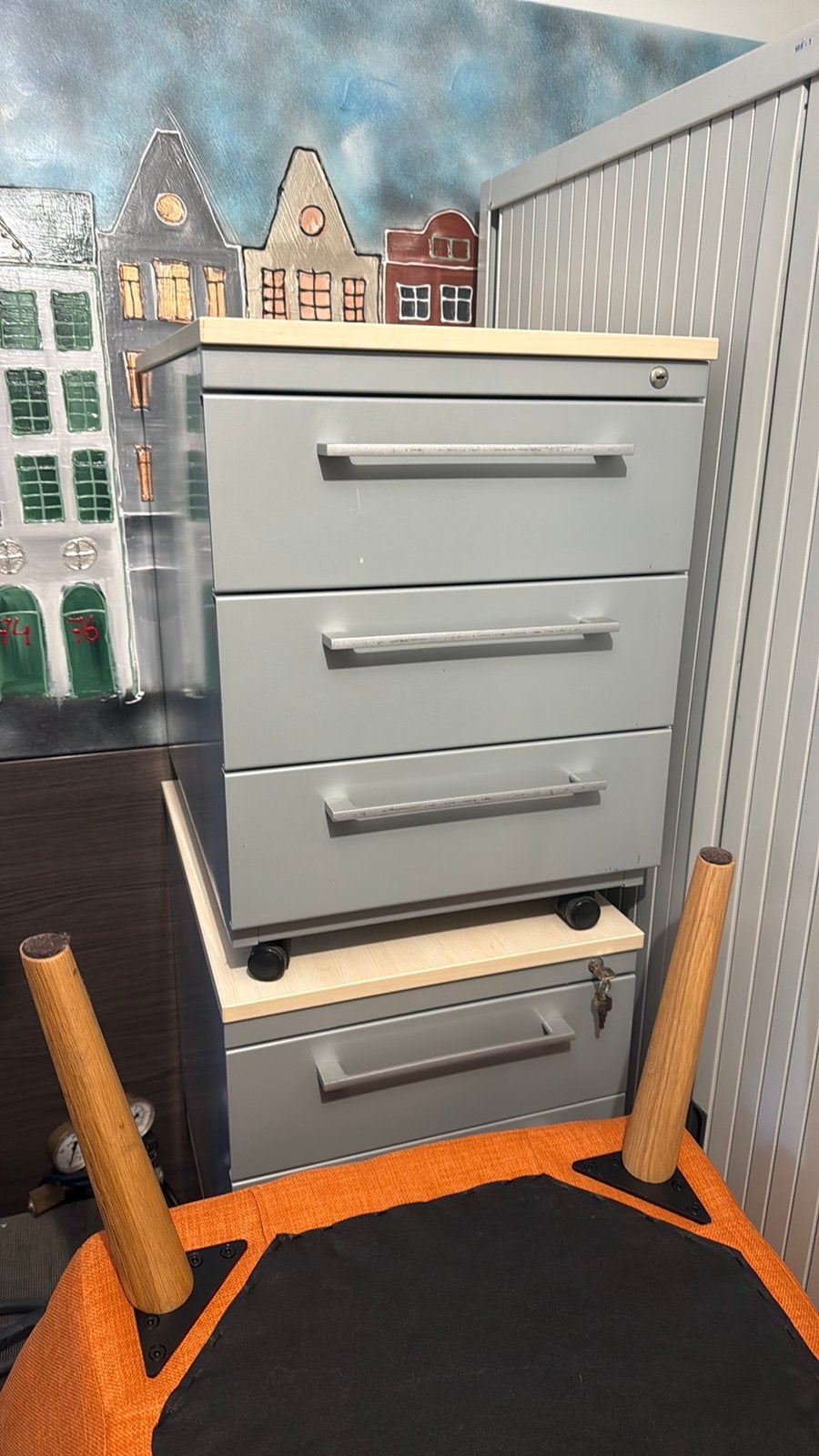 Ladeblokken / ladekasten / rolcontainers, Huis en Inrichting, Kasten | Ladekasten, Ophalen, Minder dan 50 cm, Zo goed als nieuw