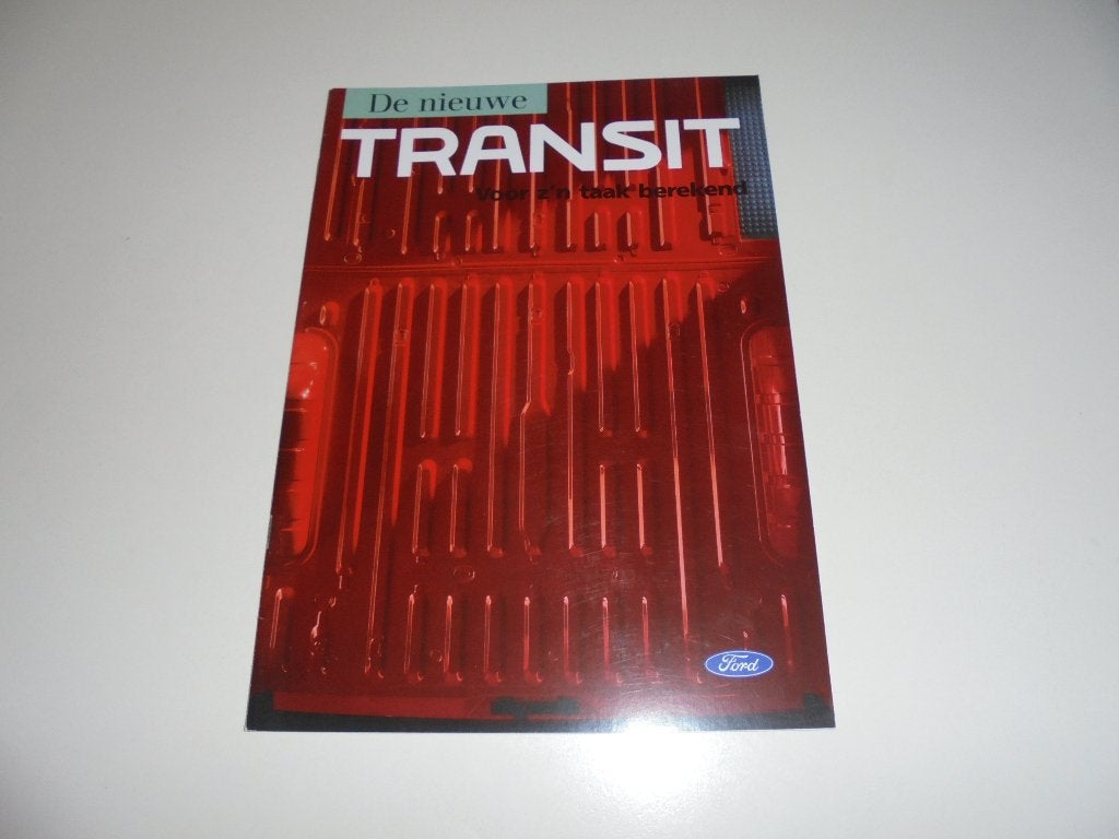 brochure Ford Transit  1992, Ophalen of Verzenden, Nieuw, Ford