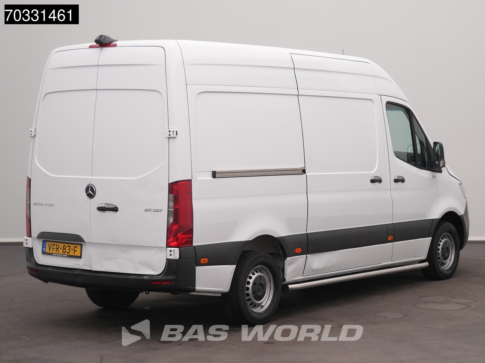 Mercedes Sprinter 311 CDI L2H2 RWD MBUX Airco Inbouw Werkpla, Stof, 4 cilinders, 2000 kg, Wit