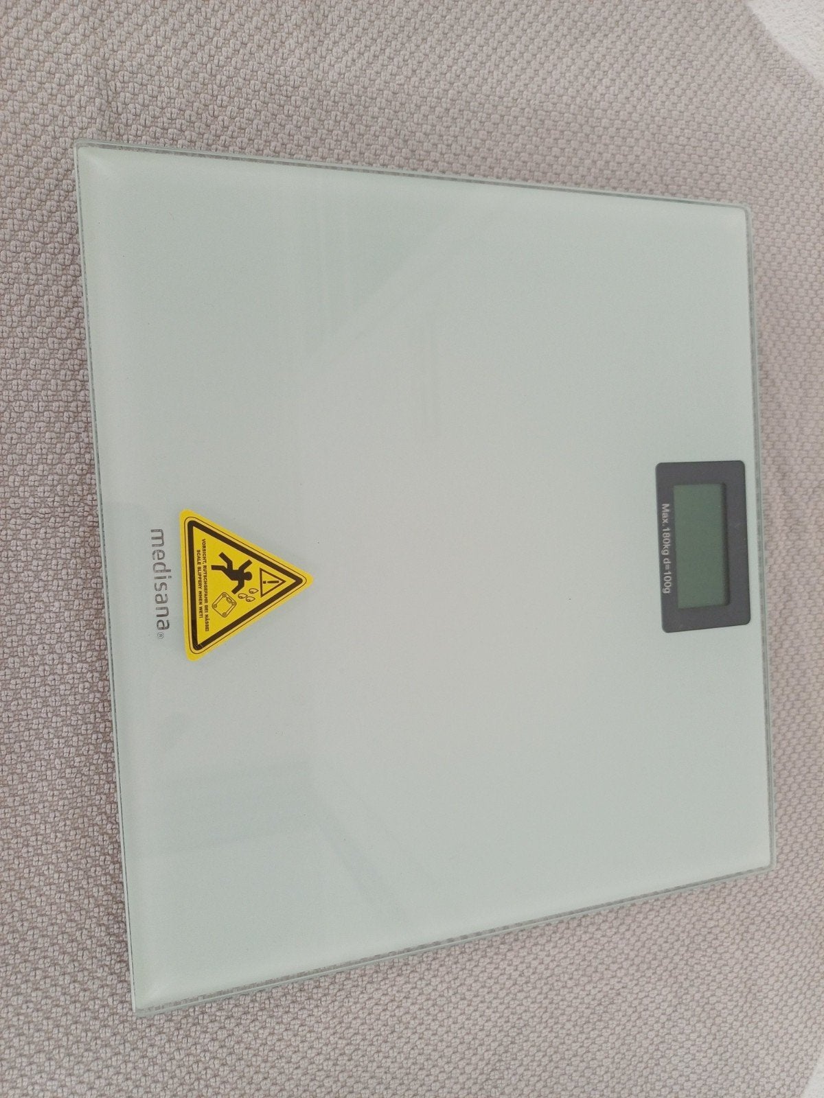 Medisana Personenweegschaal PS 404 - Max 180kg, Witgoed en Apparatuur, Weegschalen, Gebruikt, 1 tot 500 gram, 100 kg of meer, Ophalen of Verzenden