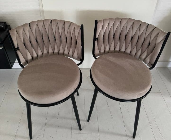 2 x eetkamer stoelen, Ophalen, Twee, Overige kleuren, Zo goed als nieuw