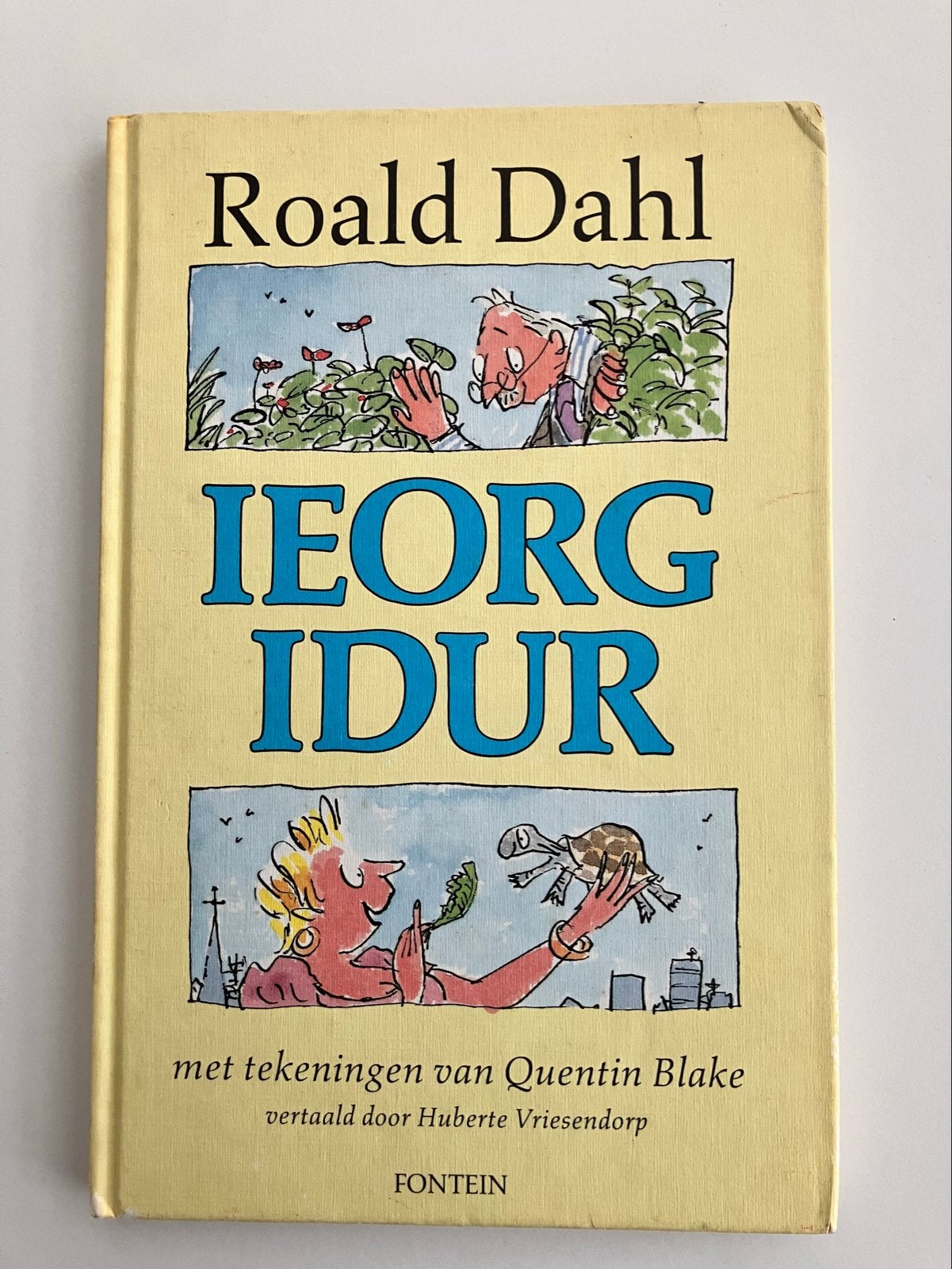 Roald Dahl - IEORG IDUR (Vintage Kinderboek), Boeken, Kinderboeken | Jeugd | onder 10 jaar, Ophalen of Verzenden, Gelezen, Fictie algemeen