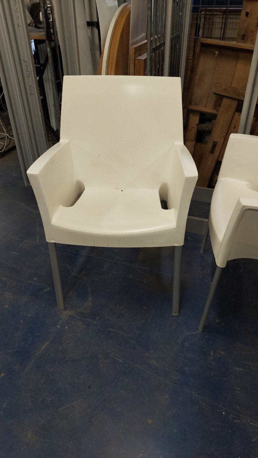Tuinstoelen, Ophalen, Gebruikt, Kunststof