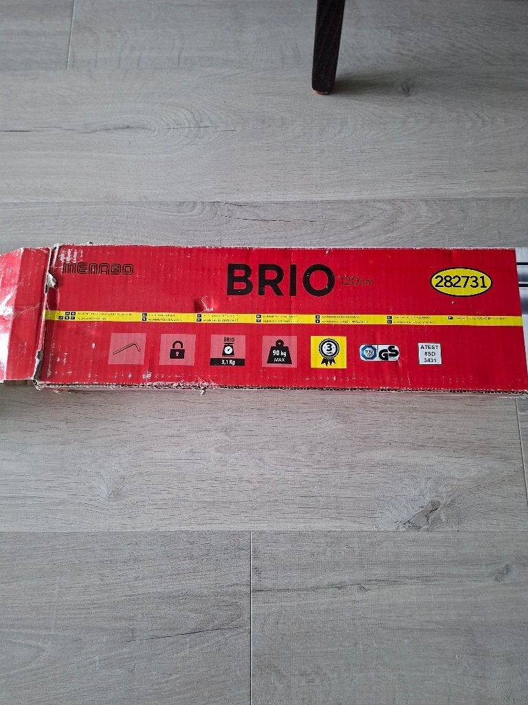 dwarsdrager 120cm met slot, Ophalen, Zo goed als nieuw