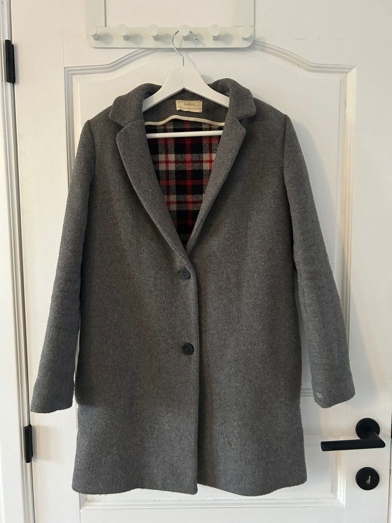 Ba&sh S Grijs Jas, Kleding | Dames, Ophalen of Verzenden, Zo goed als nieuw, Ba&sh, Maat 36 (S)
