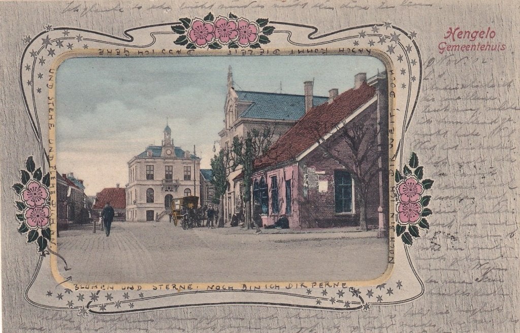 Hengelo, Koets, 1902., Verzenden, Voor 1920, Gelopen, Overijssel