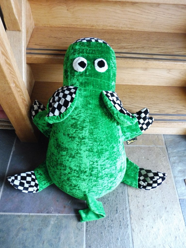 Prachtige grote knuffel BRETZ Design Monster pluche, Ophalen, Zo goed als nieuw
