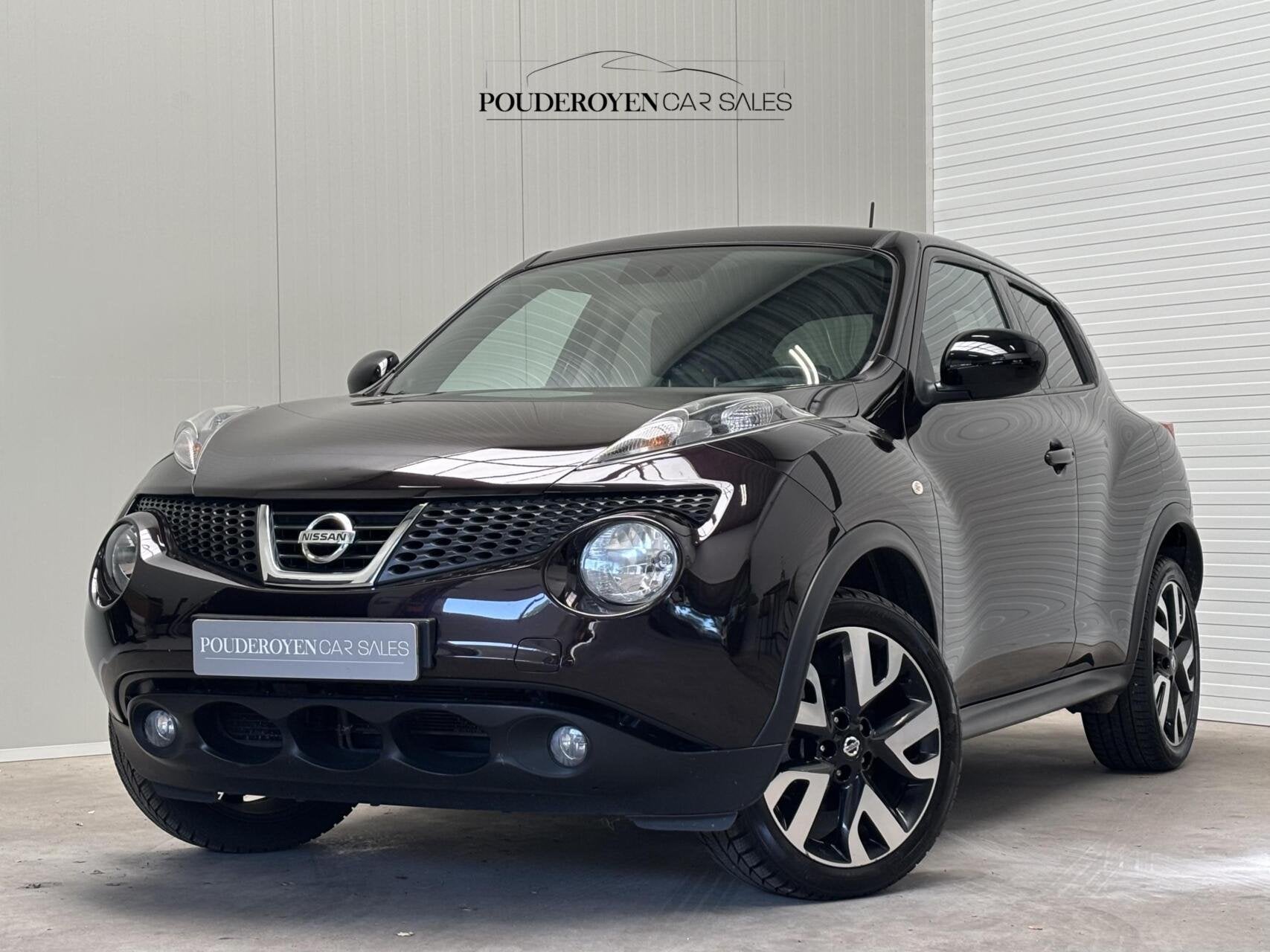 Nissan Juke 1.6 Connect Edition / Automaat / Camera / Clima, Auto's, Euro 5, Stof, Zwart, 49 €/maand