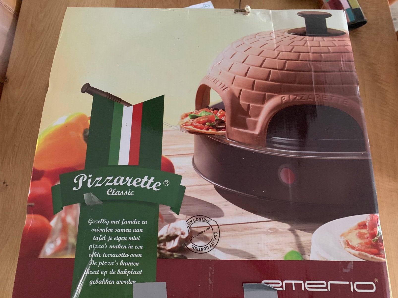 Pizzarette voor 6 personen, Ophalen, Gebruikt, 4 t/m 7 personen
