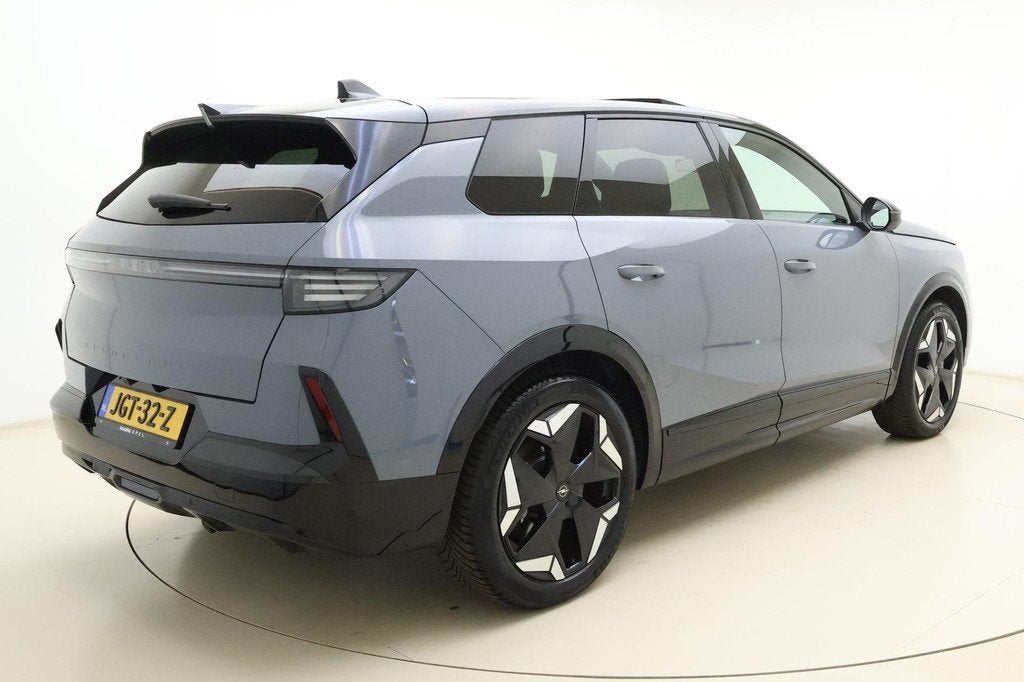 Opel Grandland Electric Ultimate AWD 73 kWh | Lederen bekled, Auto's, Opel, 1350 kg, Zwart, Vierwielaandrijving, 270 min