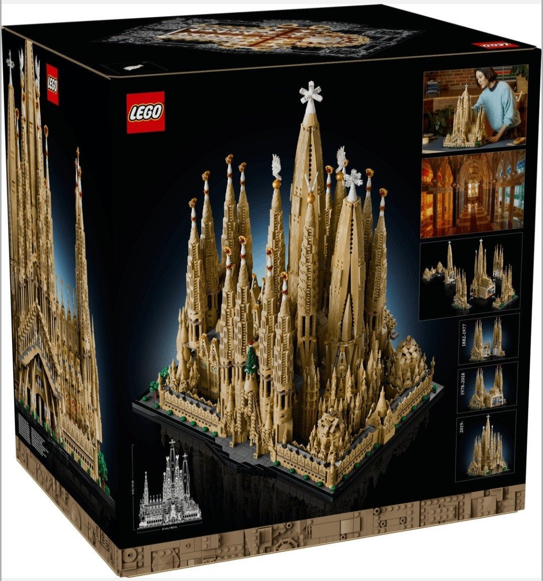 LEGO Architecture Sagrada Familia 21060 Nieuw in doos, Ophalen of Verzenden, Nieuw, Overige merken