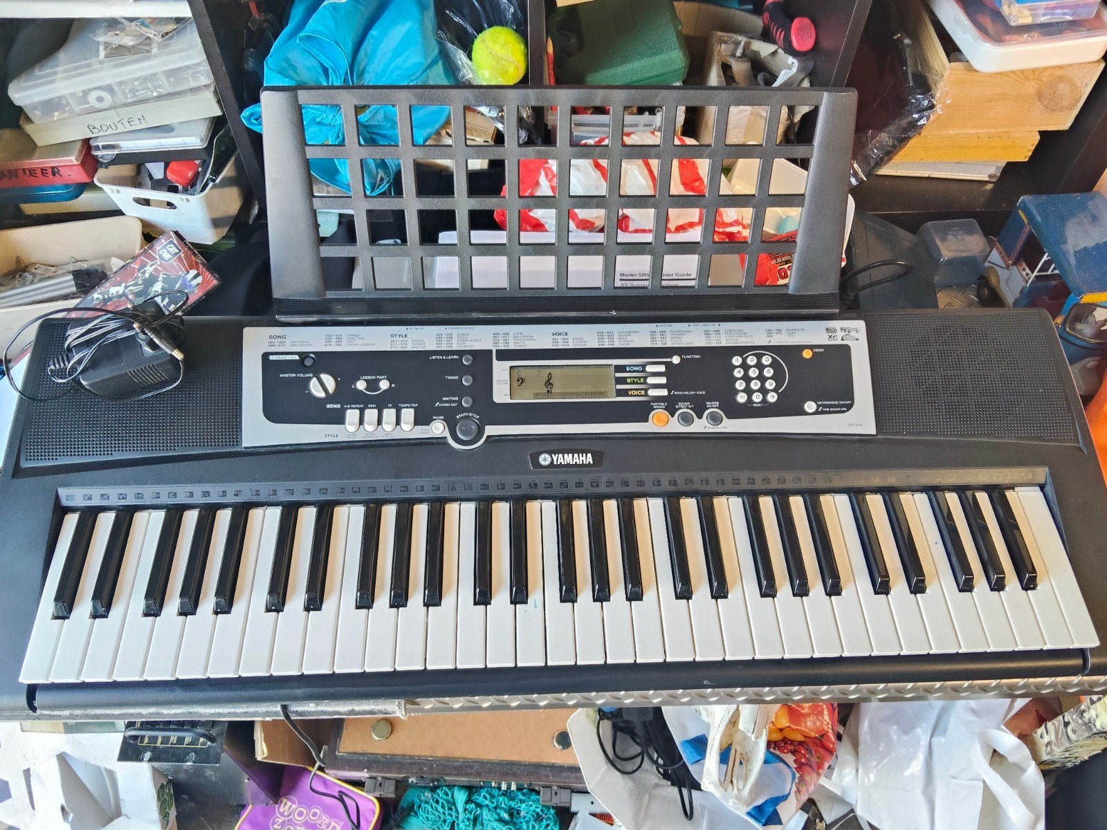 YAMAHA YPT-210, Ophalen, Zo goed als nieuw, 61 toetsen, Yamaha