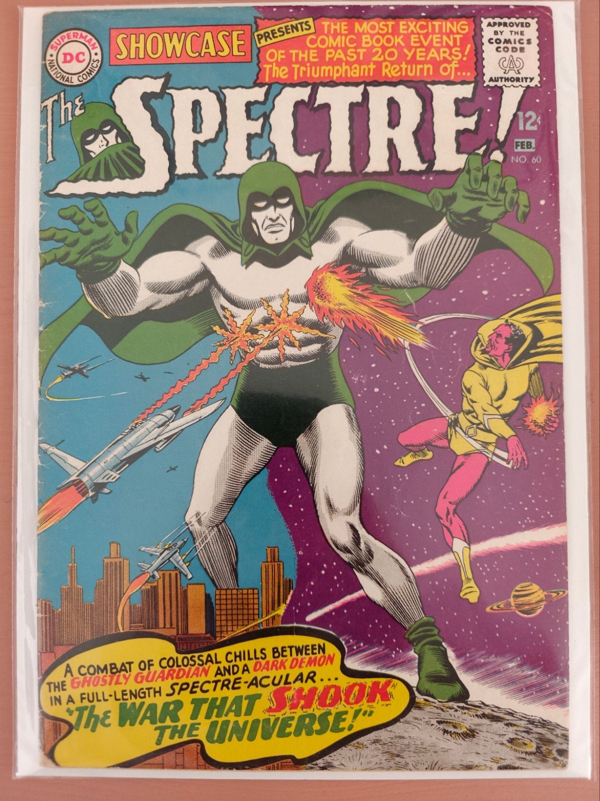 DC Showcase presents #60 (1966)🔑, Eén comic, Amerika, Ophalen of Verzenden, Zo goed als nieuw