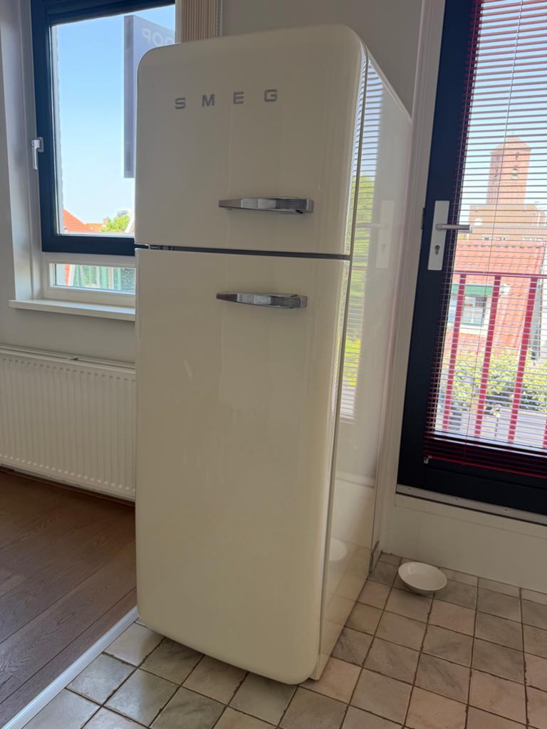 SMEG FAB30LCR6 Retro Koel-vriescombinatie - Crème - 2022, Ophalen, 200 liter of meer, Met aparte vriezer, 160 cm of meer