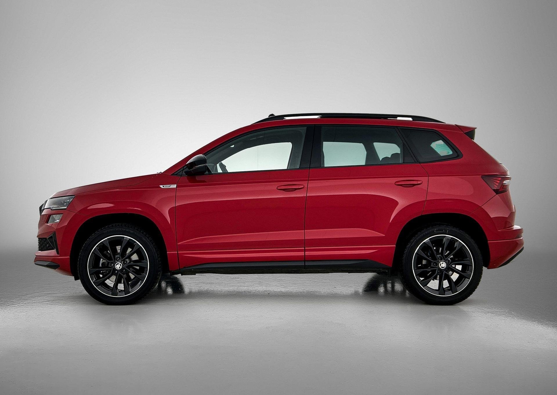 Skoda Karoq 1.5 TSI ACT Sportline Business | PANORAMADAK | A, Auto's, 12 maanden, Stof, 4 cilinders, Karoq