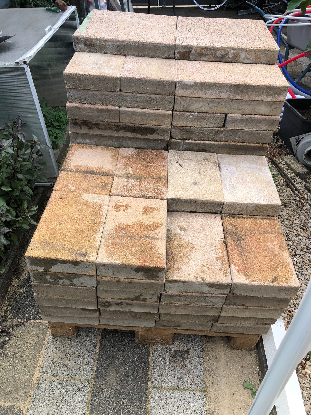 Tuinstenen, Ophalen, Zo goed als nieuw, Beton, Klinkers