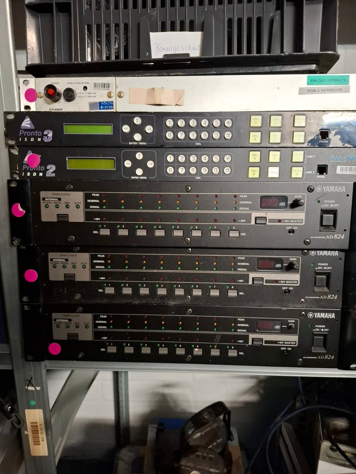Professionele Audio Apparatuur: Yamaha AD824, Pronto ISDN, Ophalen, Gebruikt