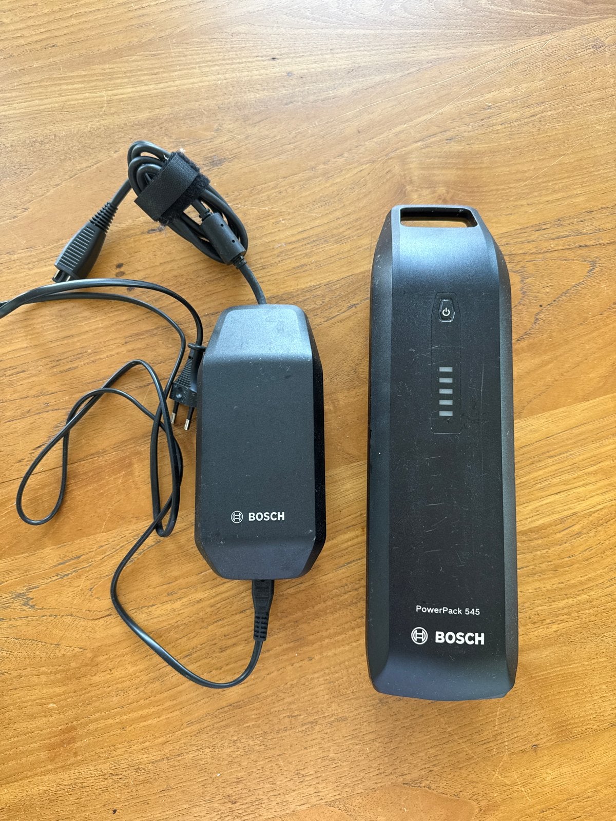 Bosch PowerPack 545 E-bike accu en lader, Ophalen, Zo goed als nieuw