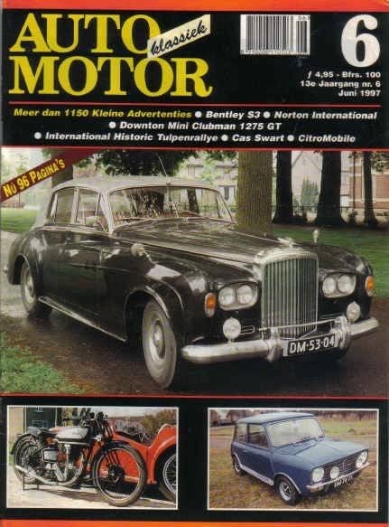AMK 6 1997 : Mini Cooper Clubman 1275GT - Bentley - Norton, Ophalen of Verzenden, Gelezen, Algemeen