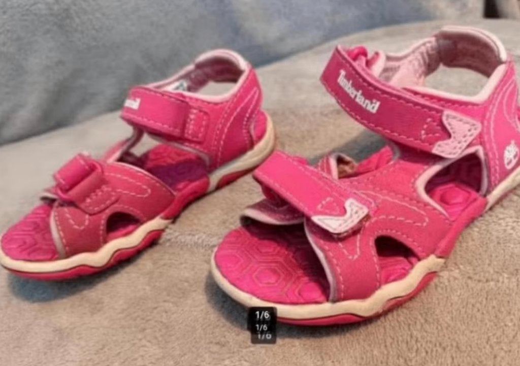 Timberland sandalen maat 25 (15cm), Kinderen en Baby's, Gebruikt, Overige typen, Ophalen of Verzenden, Jongen