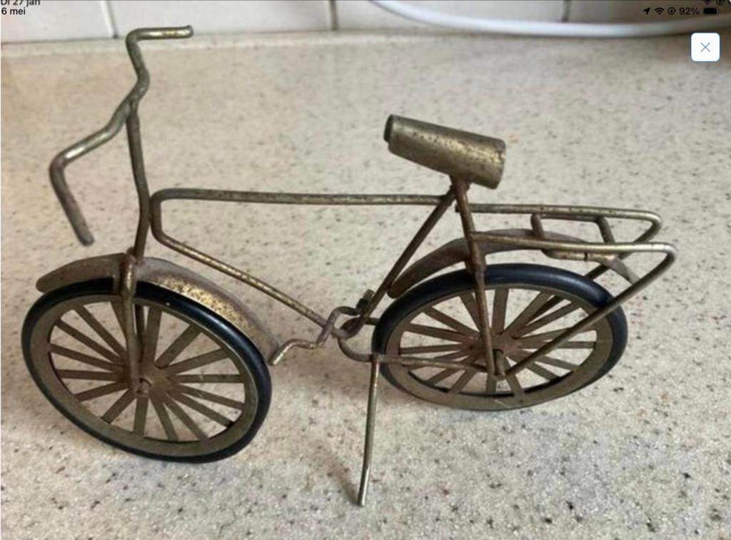 Miniatuur fiets, Ophalen of Verzenden