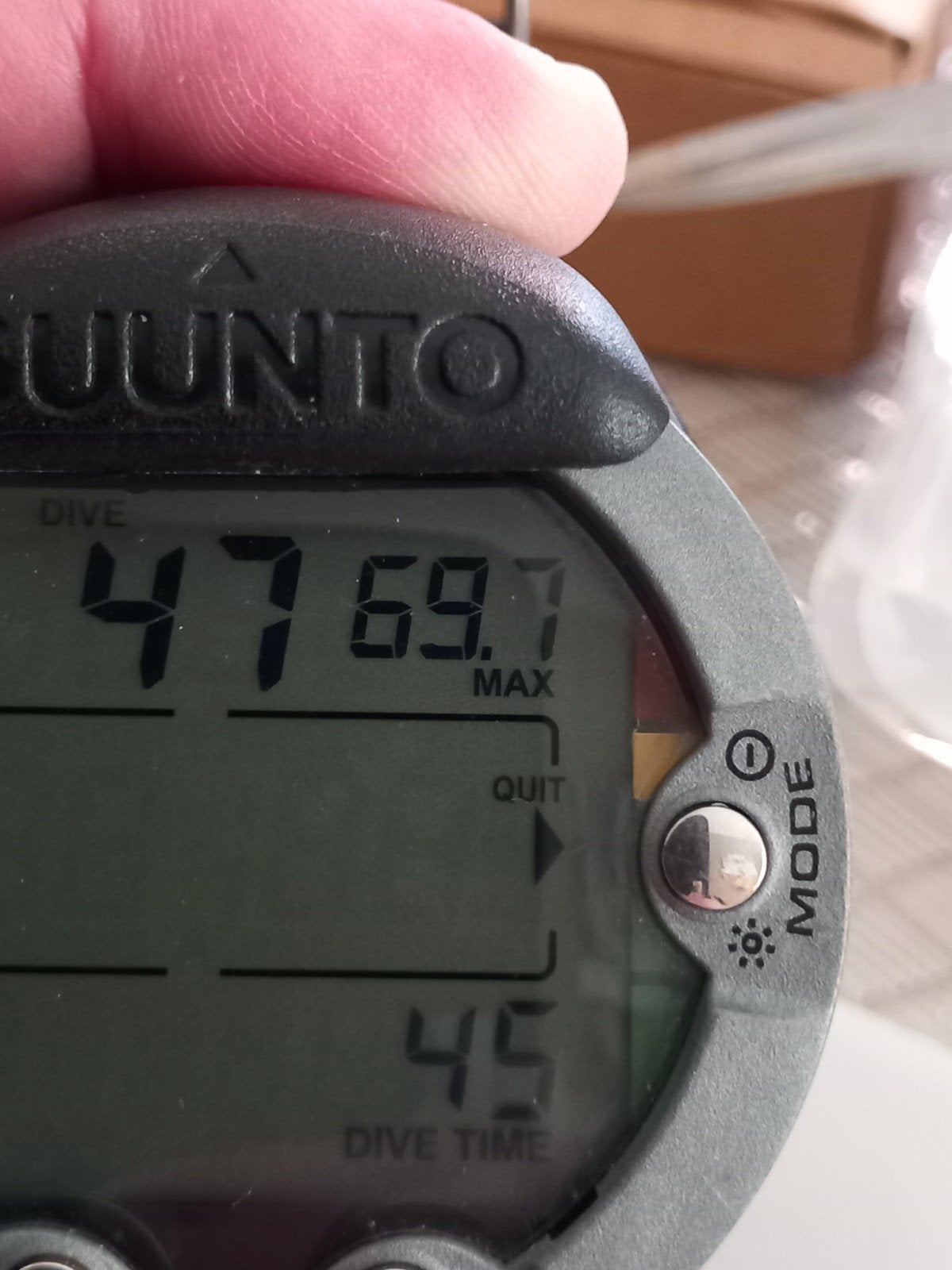 Suunto Vyper met nieuwe batterij, Watersport en Boten, Ophalen of Verzenden, Zo goed als nieuw, Duikcomputer