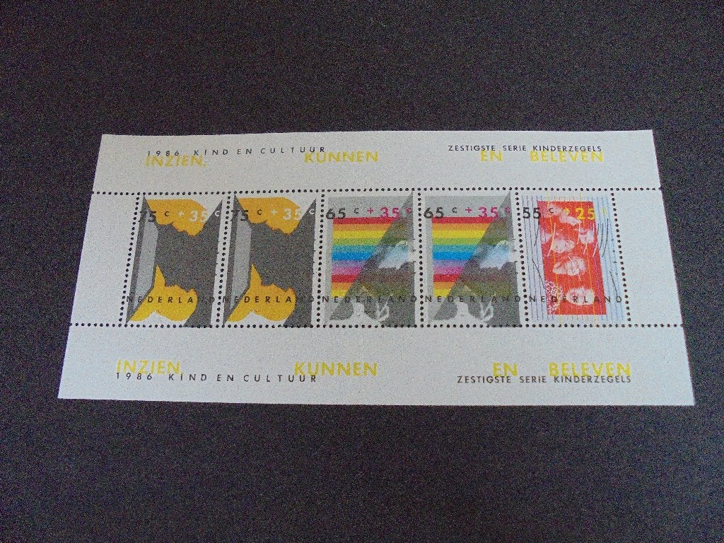Kinderpostzegels 1986 blok, Postzegels en Munten, Postzegels | Nederland, Verzenden, Na 1940, Postfris