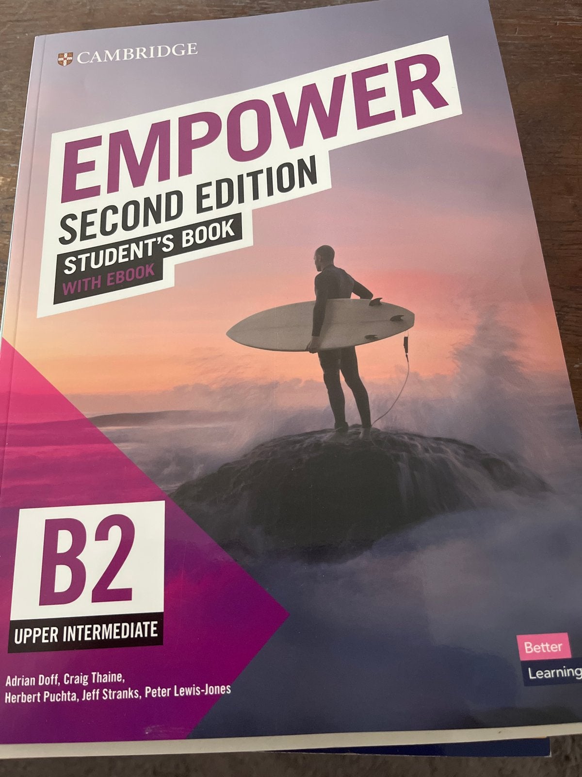 Cambridge Empower B2 Student's Book Second Edition, Ophalen, Alpha, Nieuw, HBO
