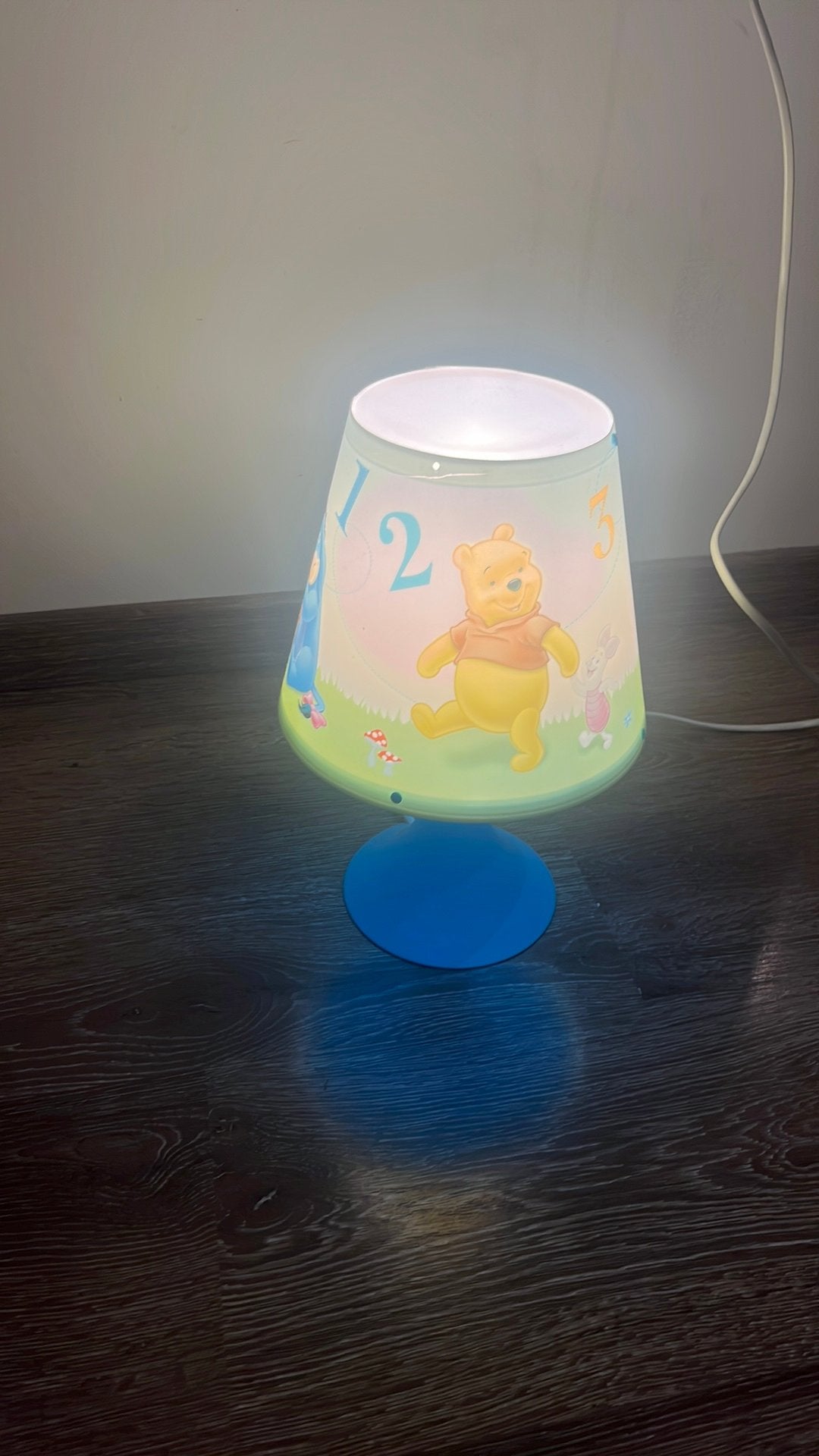 Lampje Winnie de Pooh, Ophalen of Verzenden, Gebruikt, Lamp