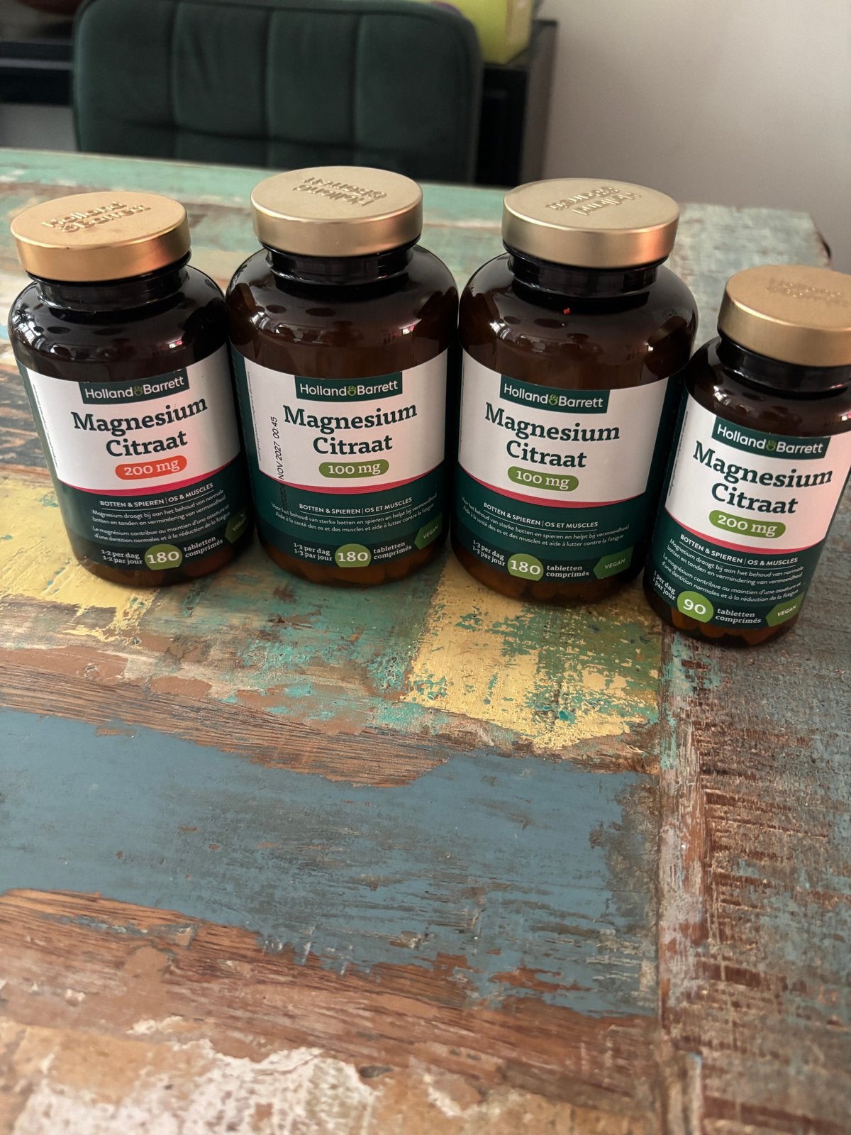 Holland & Barrett Magnesium Citraat (diverse sterktes), Ophalen of Verzenden, Nieuw, Overige typen