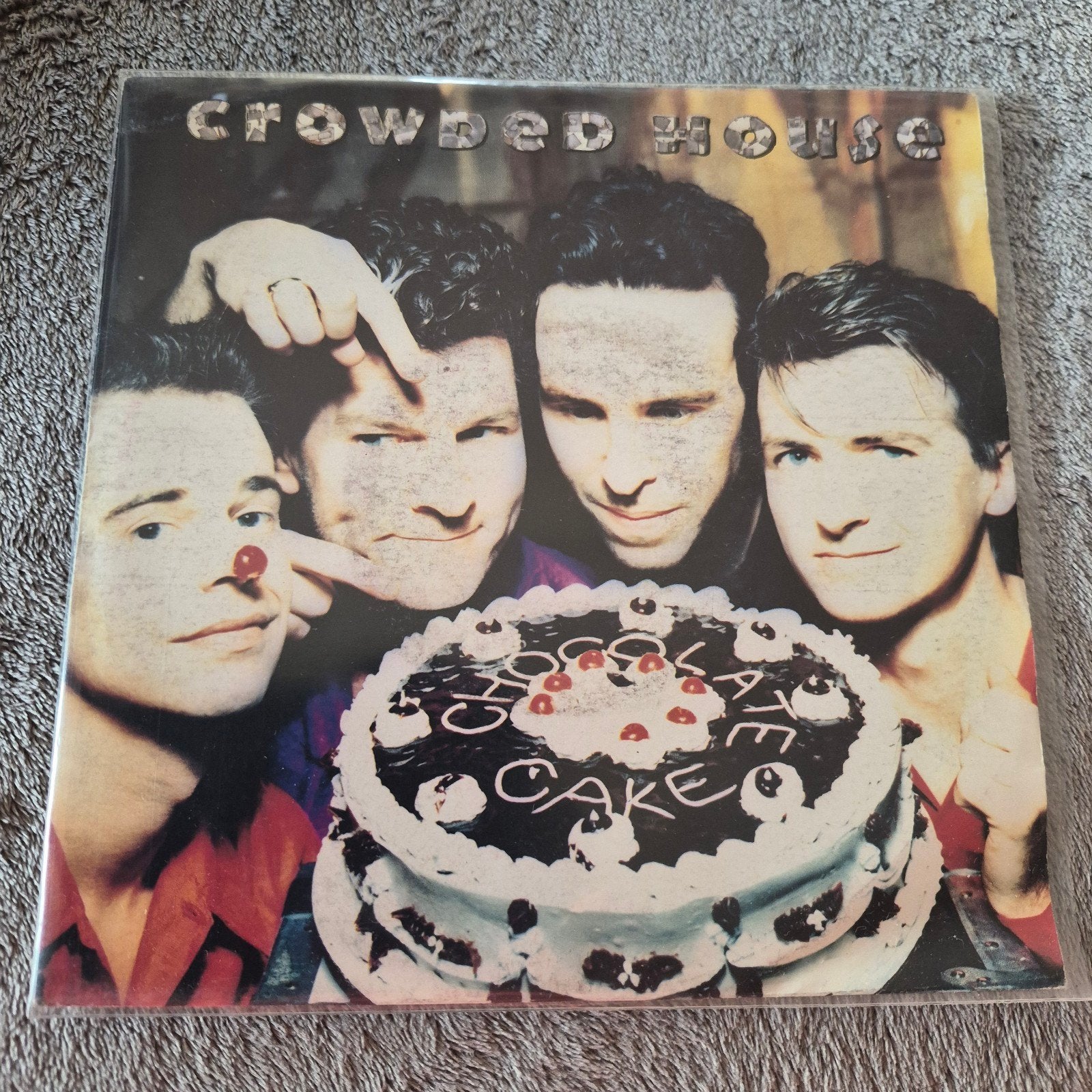Crowded house  - Chocolate cake (Als nieuw), Ophalen of Verzenden, Zo goed als nieuw, Pop