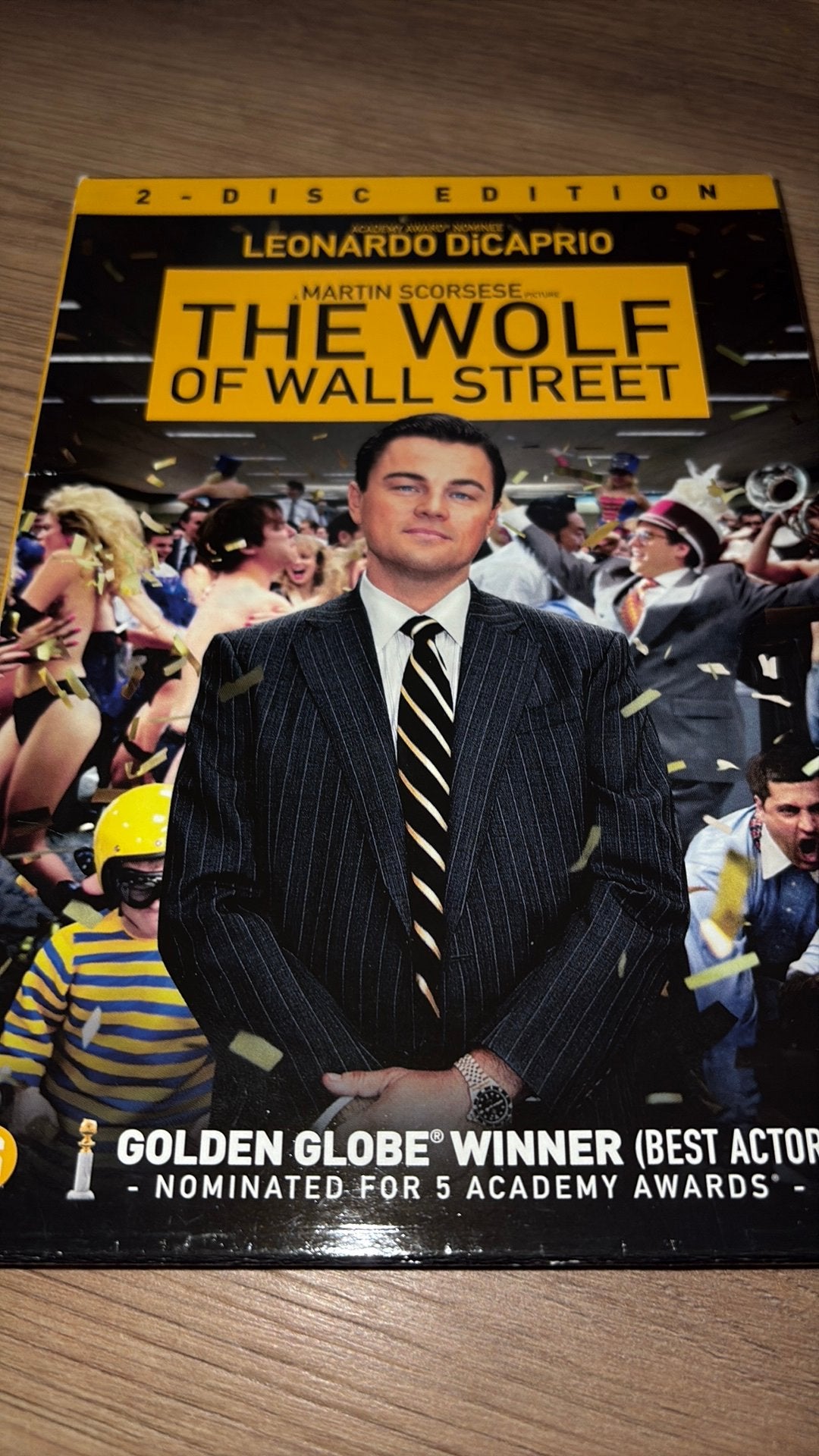 The Wolf of Wall Street. Martin Scorsese + Leonardo DiCaprio, Vanaf 16 jaar, Ophalen of Verzenden, Zo goed als nieuw, Actiekomedie