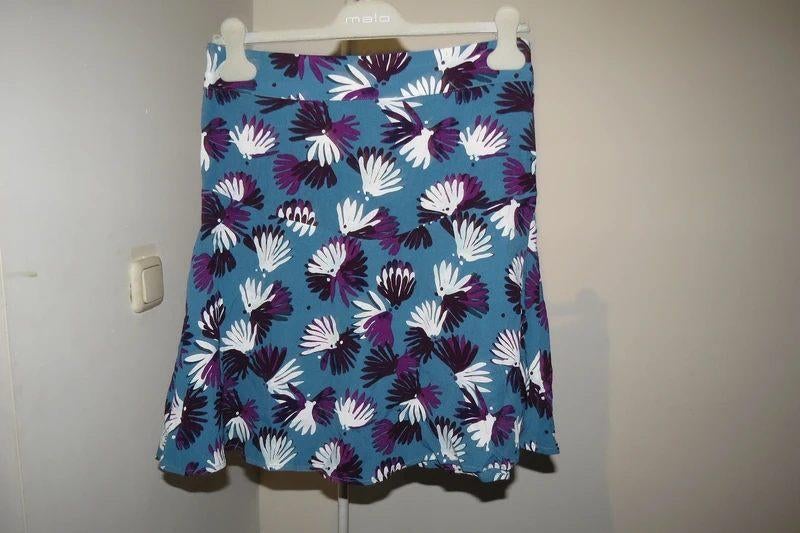 Fabienne Chapot oceaan blauwe rok aparte print S, Zo goed als nieuw, Maat 36 (S), Verzenden, Blauw
