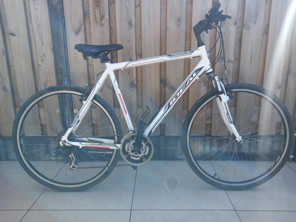 Heren fiets, Fietsen en Brommers, Overige merken, Gebruikt, Velgrem, Versnellingen
